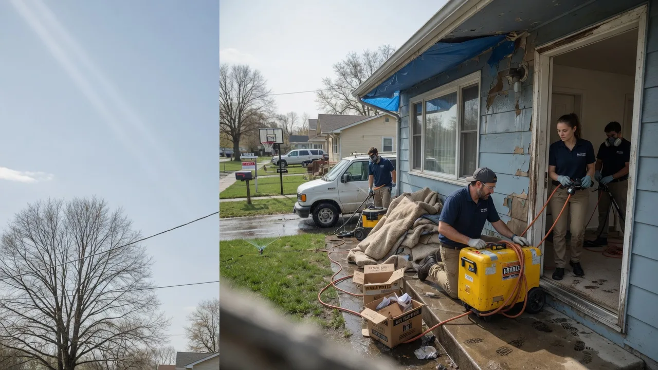 Basement Flood Cleanup in Baring, MO near me